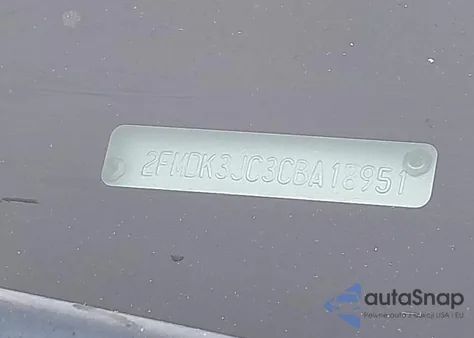 2012 Ford Edge Sel from USA, damaged, VIN 2FMDK3JC3CBA18951